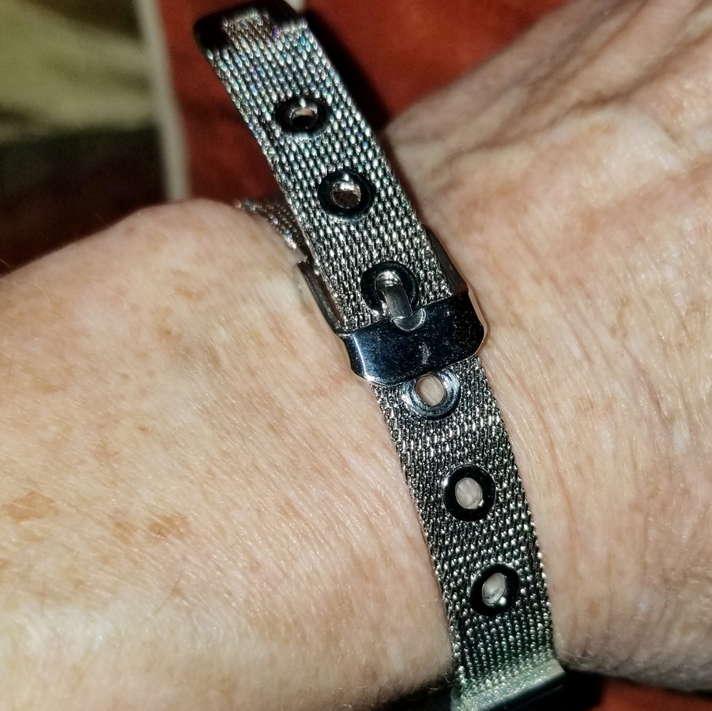 Silver Buckle Bracelet